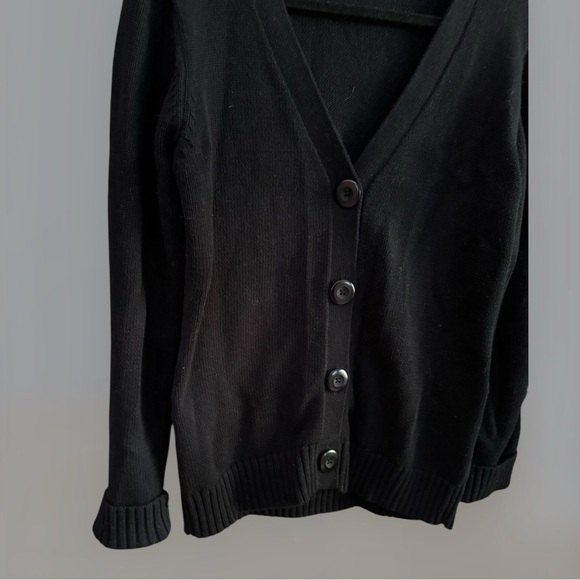 Large Contemporaine Black cardigan - Picture 3 of 5